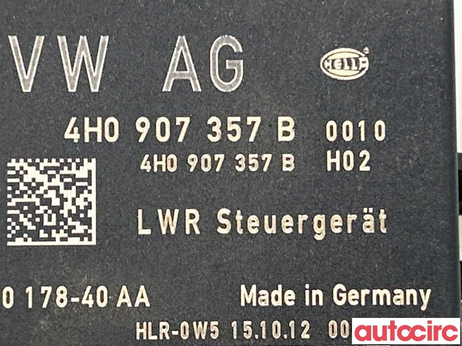 Styreenhet xenon/ballast til Audi A6, Allroad 2012-2014 (Type III, Fase 1) (C7) (C7) (AUDI|4H0907357B|)