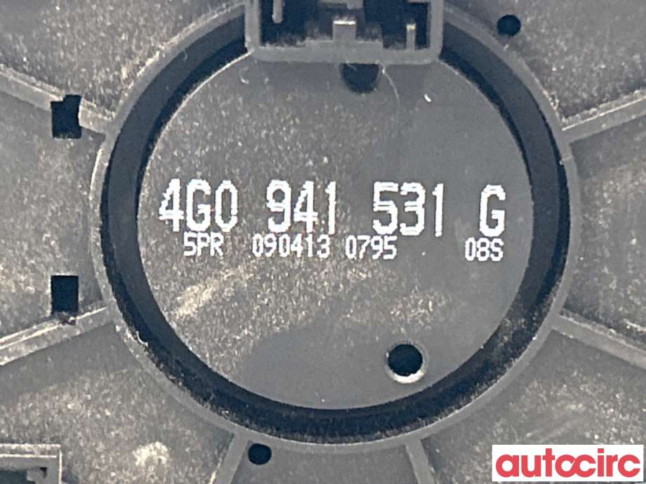Bryter lys til Audi A6, Allroad 2012-2014 (Type III, Fase 1) (C7) (C7) (AUDI|4G0941531G)