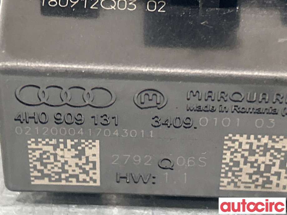 Styreenhet diverse til Audi A6, Allroad 2012-2014 (Type III, Fase 1) (C7) (C7) (AUDI|4H0909131)