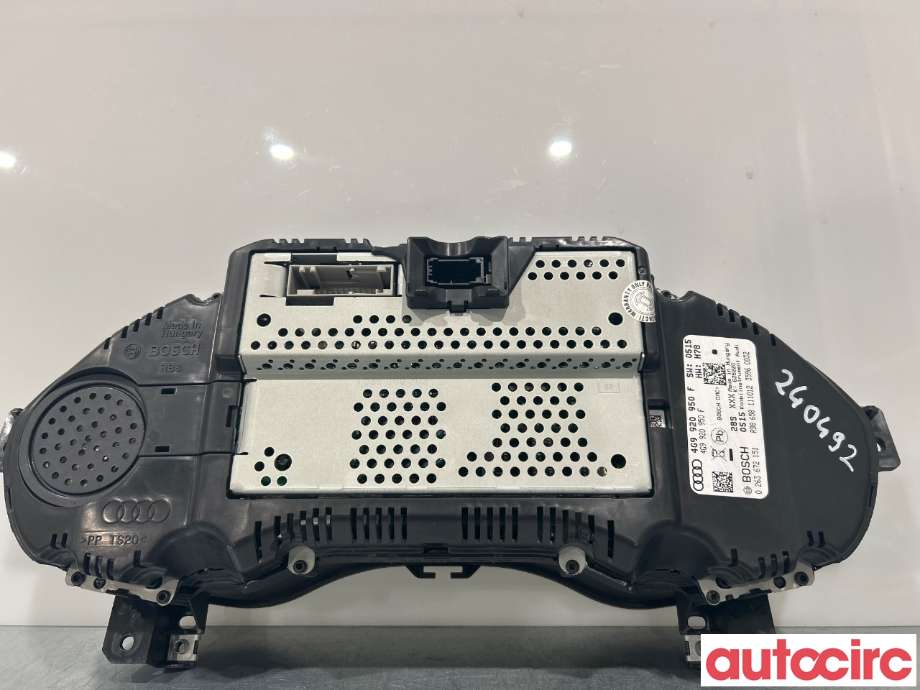 Instrumentpanel til Audi A6, Allroad 2012-2014 (Type III, Fase 1) (C7) (C7) (AUDI|4G9920950F)
