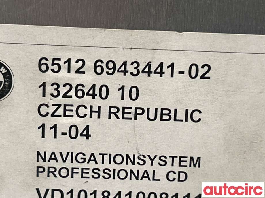 Bilstereo til BMW X3 2003-2006 (Fase 1) (E83) (E83) (BMW|65129136410)
