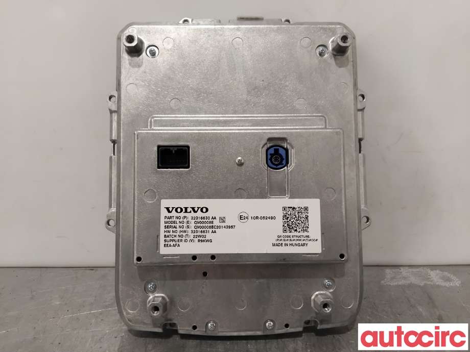 Instrument kjørecomputer til Volvo XC40 2018-2024  (VOLVO|36010873|QV00008E|32316631)