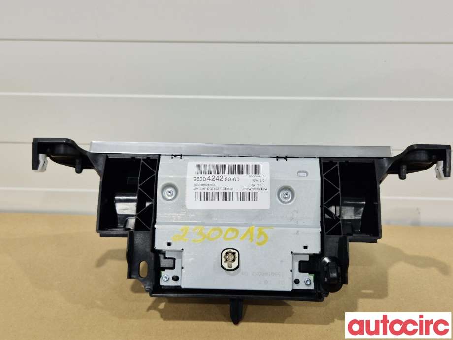 Instrument kjørecomputer til Peugeot 5008 2017-->> (Type II)  (PEUGEOT|9830424280|)