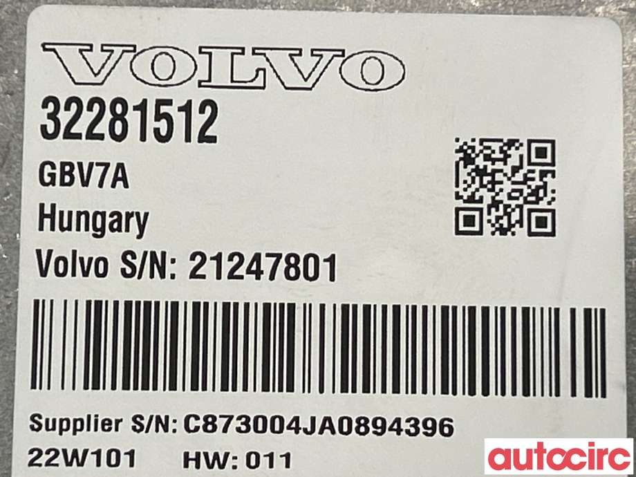 Styreenhet parkering til Volvo XC40 2018-2024  (VOLVO|32281512)