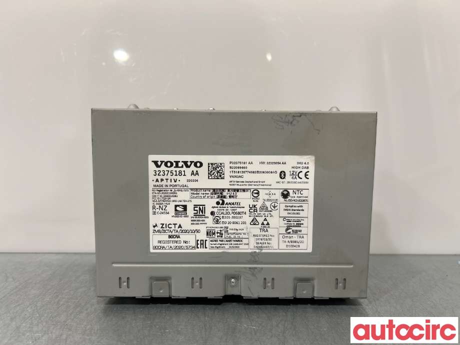 Bilstereo diverse til Volvo XC40 2018-2024 (VOLVO|36011649)
