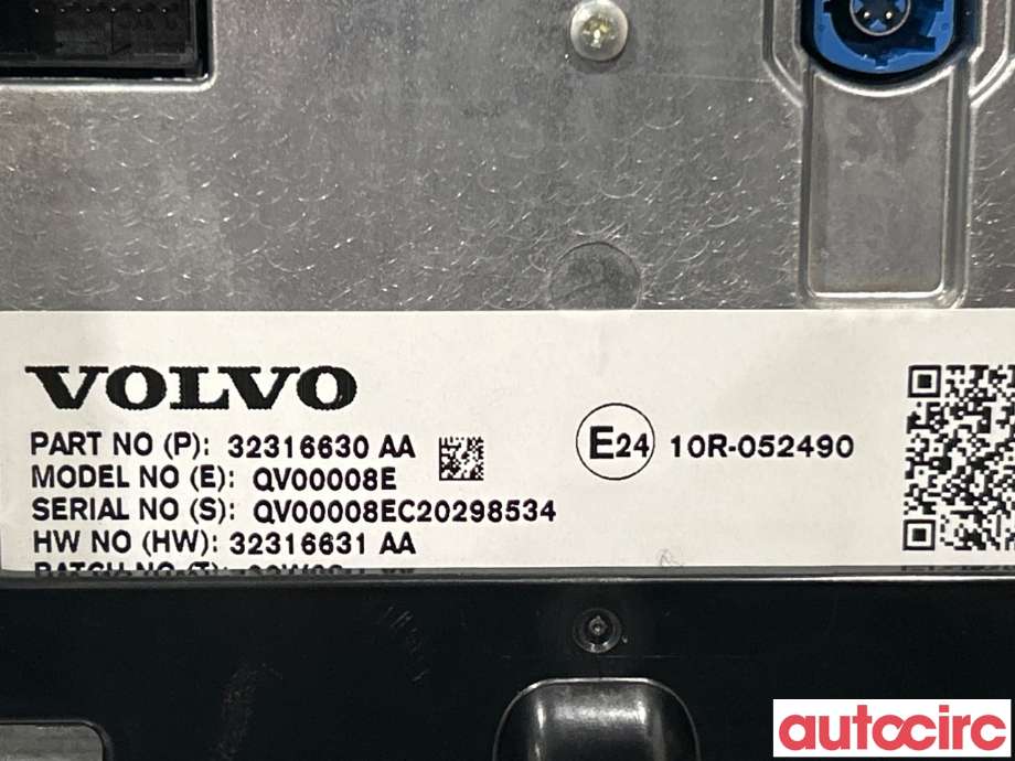 Innredning, Konsoll til Volvo XC40 2018-2024 (VOLVO|36010873)