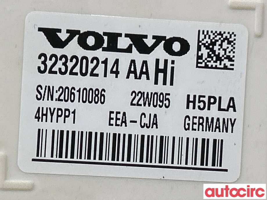 Styreenhet comfort (BCM) til Volvo XC40 2018-2024  (VOLVO|36003369)