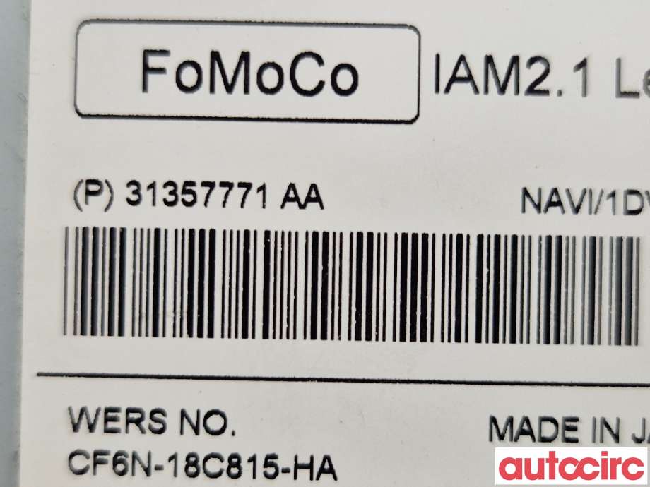 Bilstereo navigasjon til Volvo XC70 2014-2016 (Type II, Fase 2)  (VOLVO|36051008|BVVE101B|31357227)