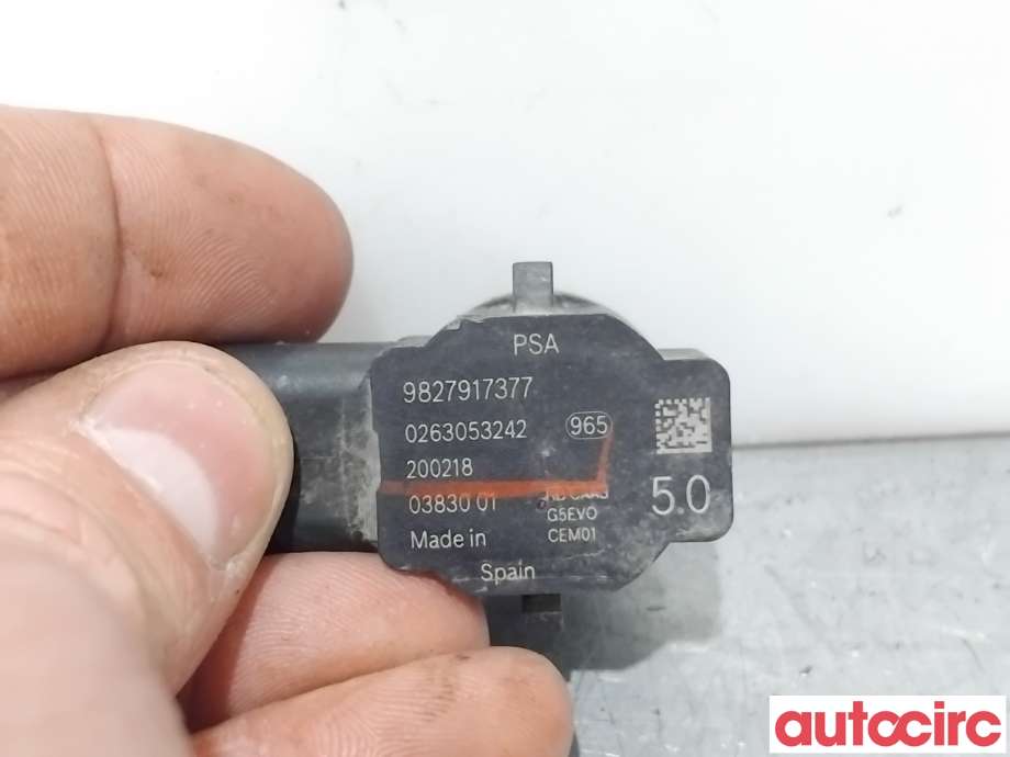 Parkeringssensor foran til Peugeot 5008 2017-->> (Type II)  (PEUGEOT|9827917380|0263053242|9827917377)