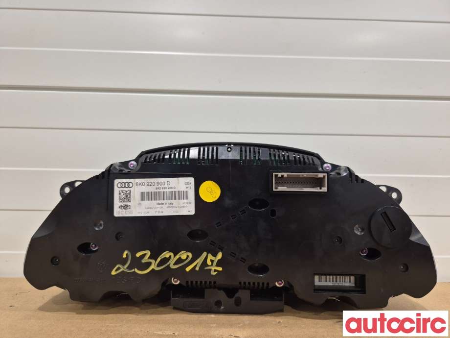 Instrumentpanel til Audi A4 2007-2014 (Type IV) (B8) (B8) (AUDI|8K0920900D|503001621606|8K0920900DX)