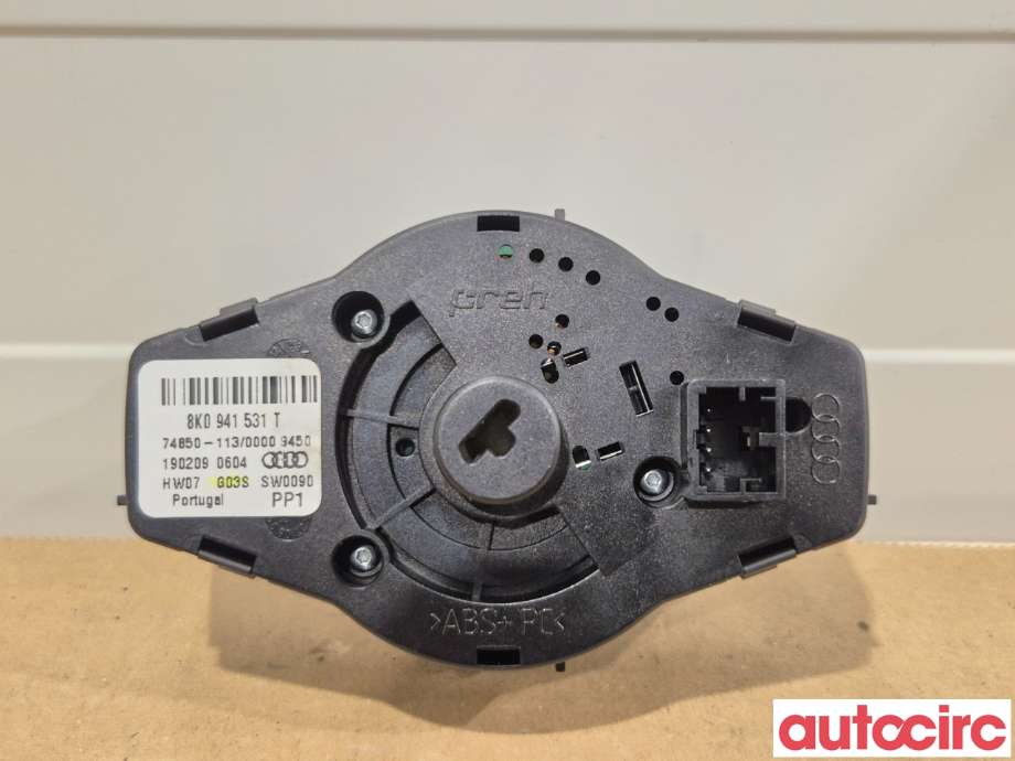 Bryter lys til Audi A4 2007-2014 (Type IV) (B8) (B8) (AUDI|8K0941531T|)