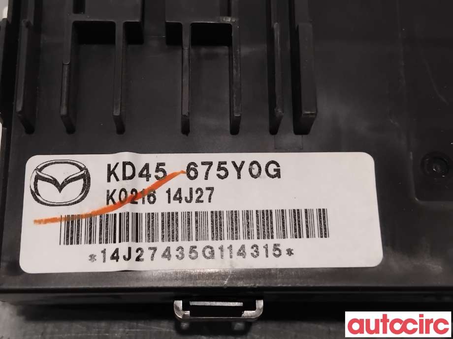 Styreenhet diverse til Mazda 3 2013-2016 (Type III, Fase 1)  (MAZDA|KD45-67-5Y0G||KD45675Y0G)