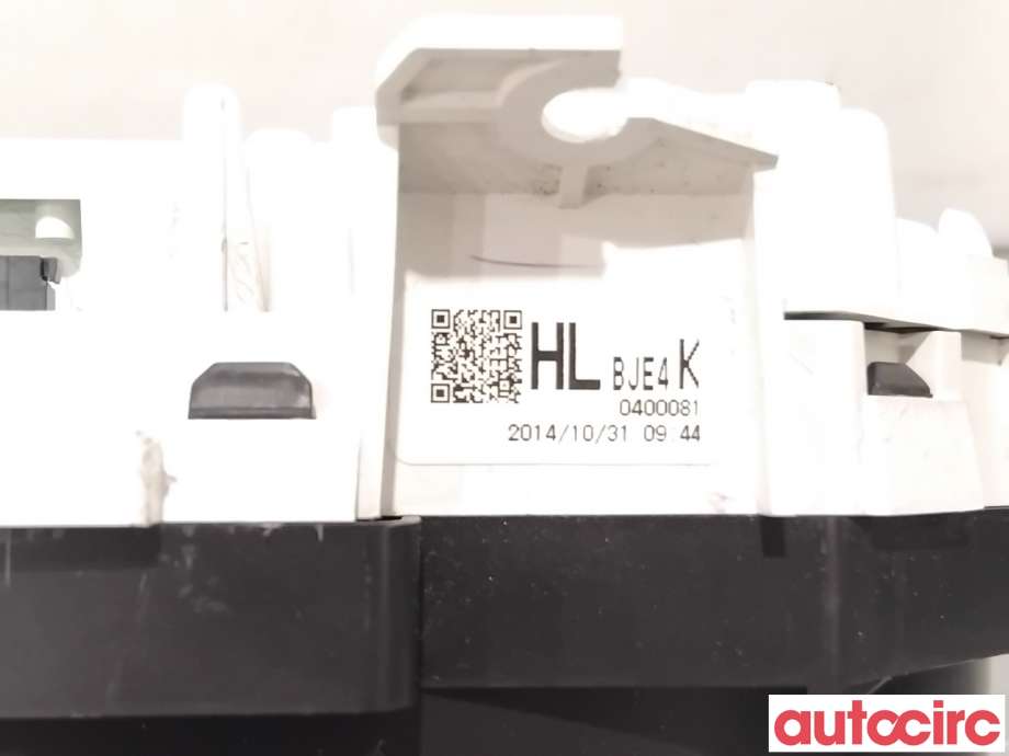 Instrumentpanel til Mazda 3 2013-2016 (Type III, Fase 1)  (MAZDA|BJE4-55-471N||BJE4)