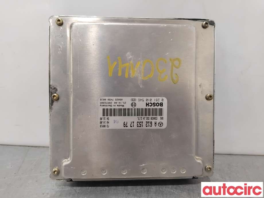 Styreenhet motor til Mercedes ML 1997-2005 (W163) (W163) (MERCEDES|A6121533279|0281010546|A6121536379)