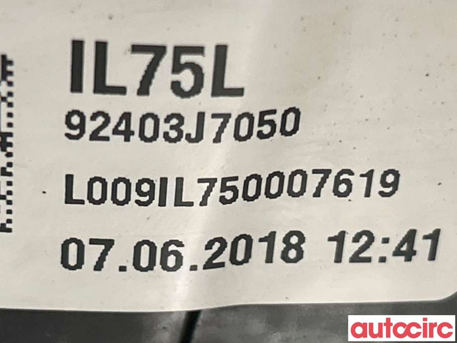 Baklykt venstre til Kia Cee
