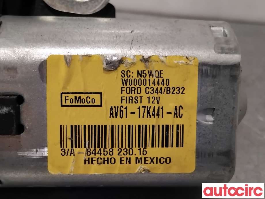Viskermotor bakrute til Ford C-Max 2015-2019 (Type II, Fase 2)  (FORD|1755929|W000014440|AV61-17K441-AC)