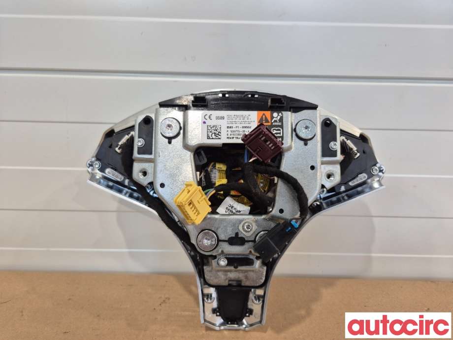 Airbag rattpute til Tesla Model S 2013-2016 (Fase 1)  (TESLA|1036779-00-A|)