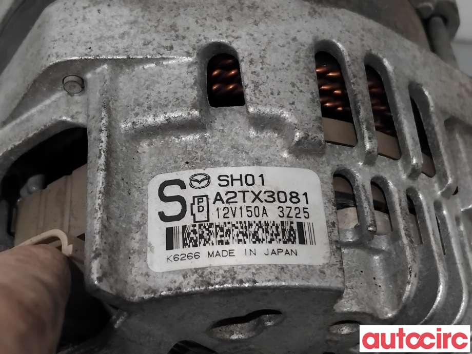 Dynamo til Mazda CX-5 2012-2017 (Type I)  (MAZDA|SH01-18-300A|A2TX3081|SH01)