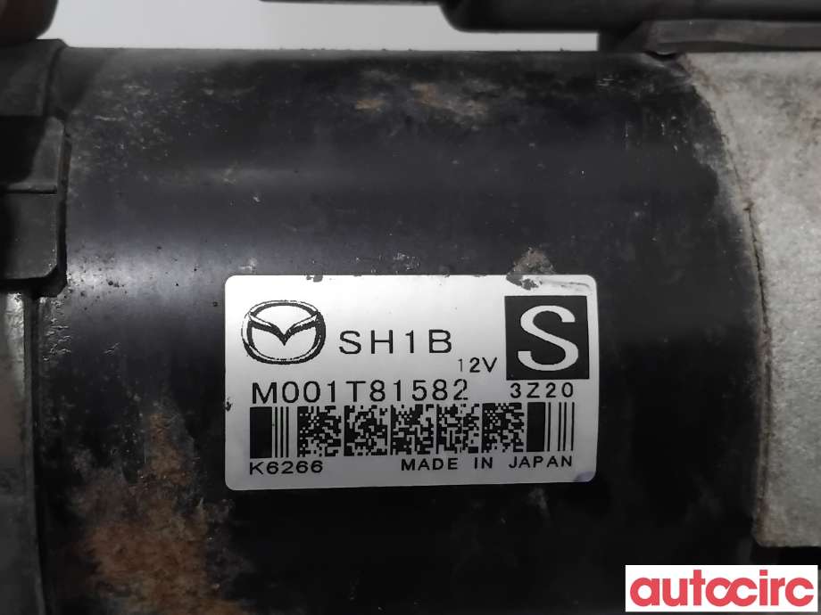 Starter diesel til Mazda CX-5 2012-2017 (Type I)  (MAZDA|SH1B-18-400|M001T81582|SH1B)