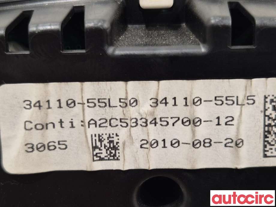 Instrumentpanel til Suzuki SX4 2009-2013 (Type I, Fase 2)  (SUZUKI|34100-55LN0|)