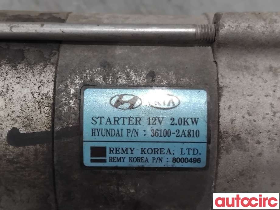 Starter diesel til Hyundai i40 2012-2017  (HYUNDAI|361002A810|8000496|36100-2A810)