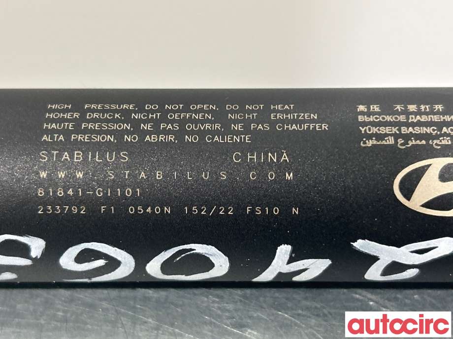Baklukedemper til Hyundai Ioniq 5 2021-->>  (HYUNDAI|81841GI101||81841-GI101)