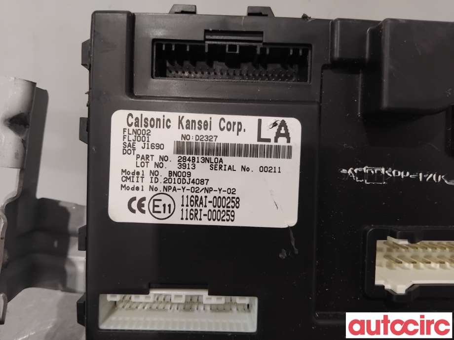 Styreenhet diverse til Nissan Leaf 2011-2017 (Type I)  (NISSAN|284B13NL0A|BN009)
