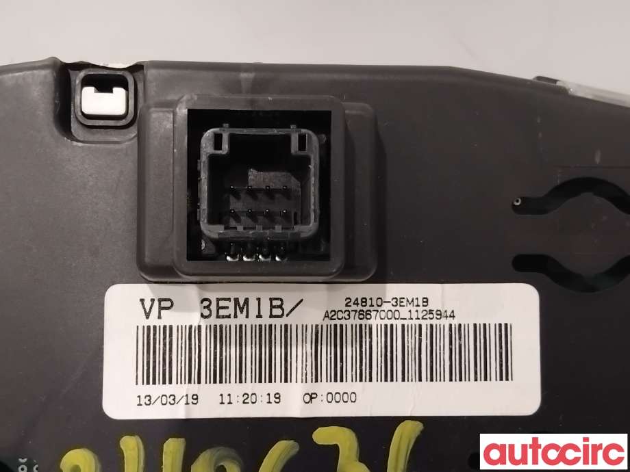 Instrument diverse til Nissan Leaf 2011-2017 (Type I)  (NISSAN|248103EM1B|A2C37667000|24810-3EM1B)