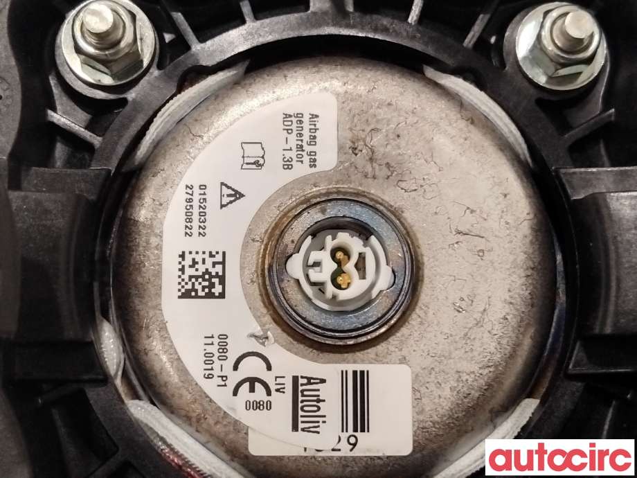 Airbag rattpute til Peugeot 2008 2019-->> (Type II)  (PEUGEOT|98255207ZD|640262200K)