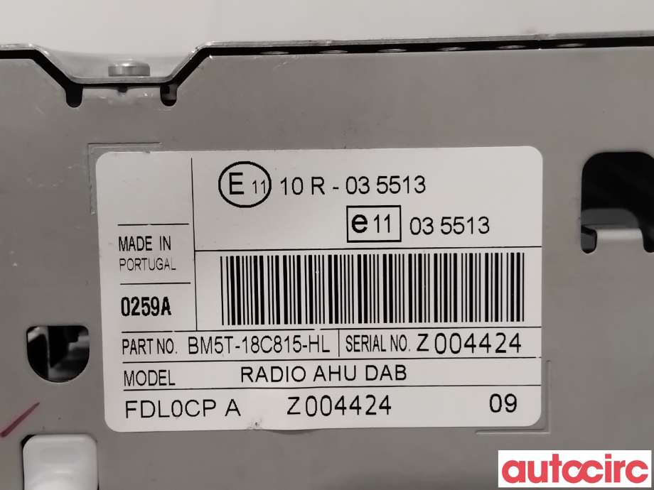 Bilstereo til Ford B-Max 2012-2017  (FORD|1856020||BM5T-18C815-HL)