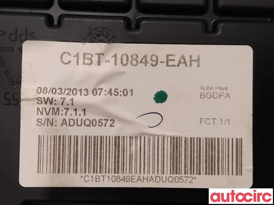 Instrumentpanel til Ford B-Max 2012-2017  (FORD|2086524||C1BT-10849-EAH)