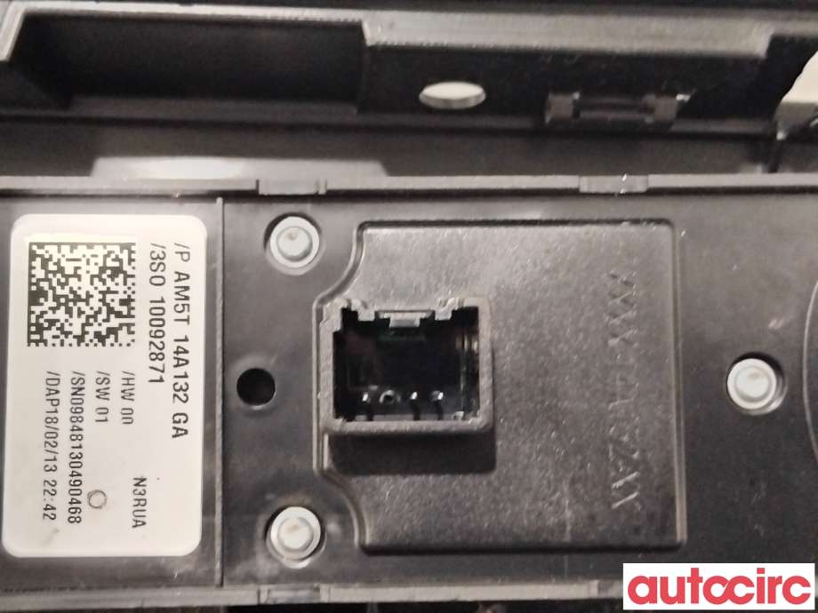 Bryter ruteheis til Ford B-Max 2012-2017  (FORD|2032975|10092871|AM5T14A132GA)