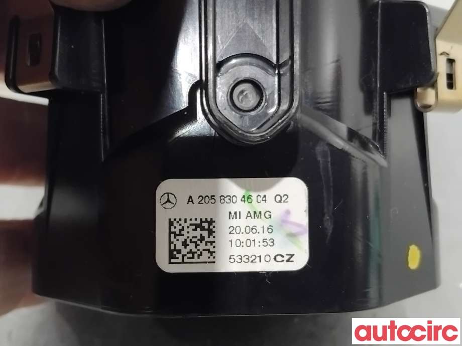 Dashbord friskluftdyse til Mercedes GLC 2015-2022 (X253) (X253) (MERCEDES|A2058304604|)