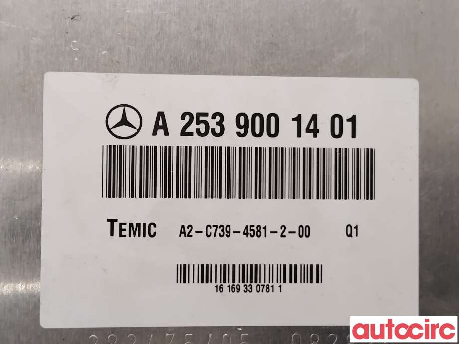Styreenhet nivå/luftfjæring til Mercedes GLC 2015-2022 (X253) (X253) (MERCEDES|A2539001401|A2-C739-4581-02-00)