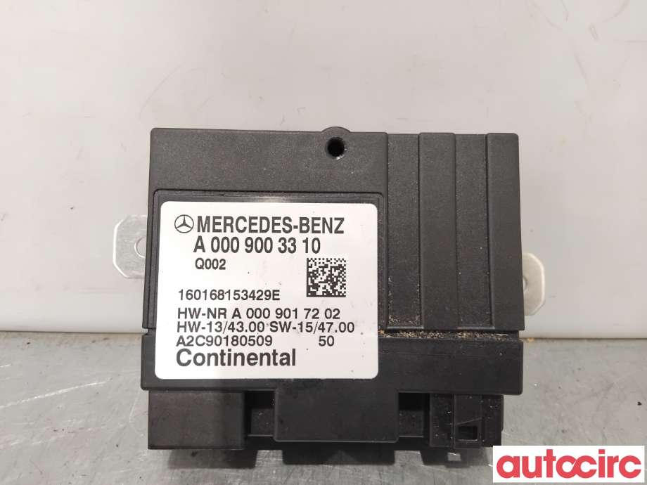Styreenhet drivstoffpumpe til Mercedes GLC, 2015-2022 (X253) (X253) (MERCEDES|A0009002414)