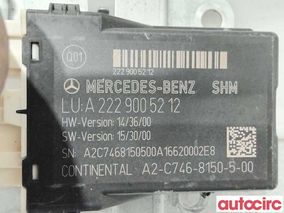 Styreenhet diverse til Mercedes GLC 2015-2022 (X253) (X253) (MERCEDES|A2229004515|A2-C746-8150-5-00|A2229005212)