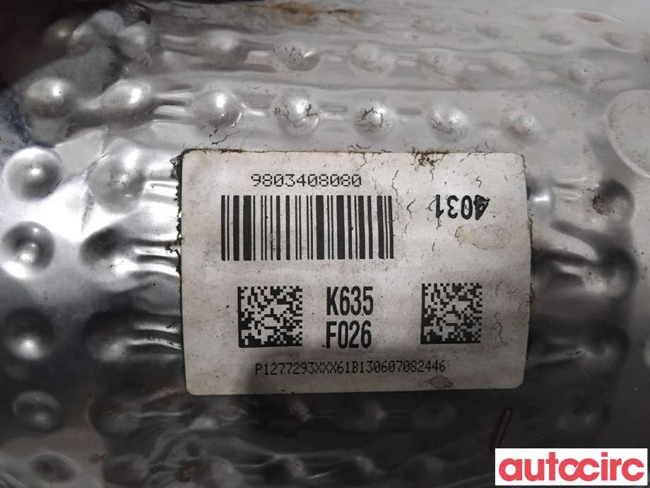Partikkelfilter til Citroën C4, Aircross 2012-2017  (CITROEN|1609532780|TRPSAK635|9803408080)