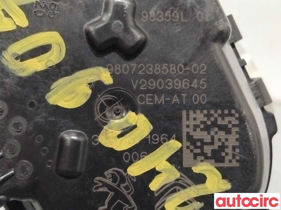 Spjeldhus til Citroën Berlingo 2015-2019 (Type II, Fase 2)  (CITROEN|9830301180|V29039645|9807238580)