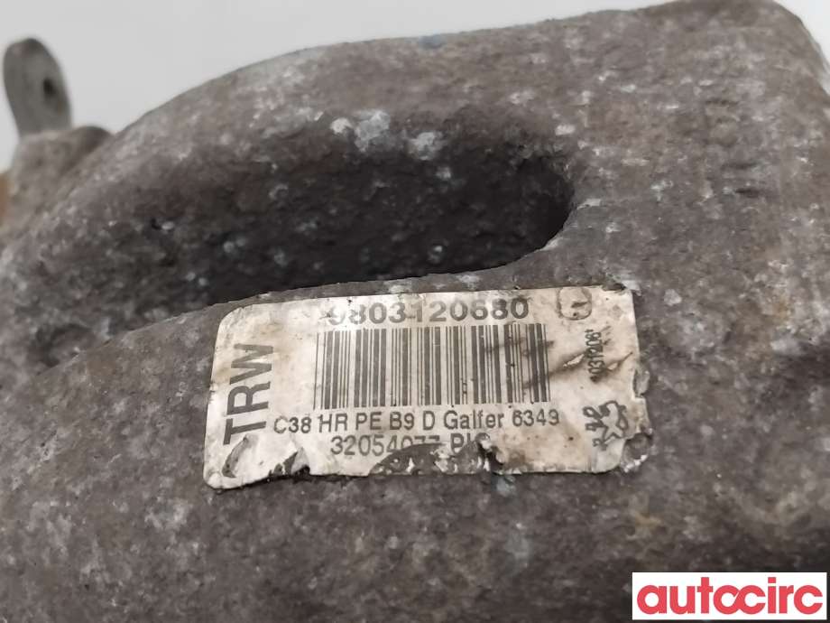 Bremsecaliper høyre bak til Citroën Berlingo 2015-2019 (Type II, Fase 2)  (CITROEN|4402F6||9803120680)