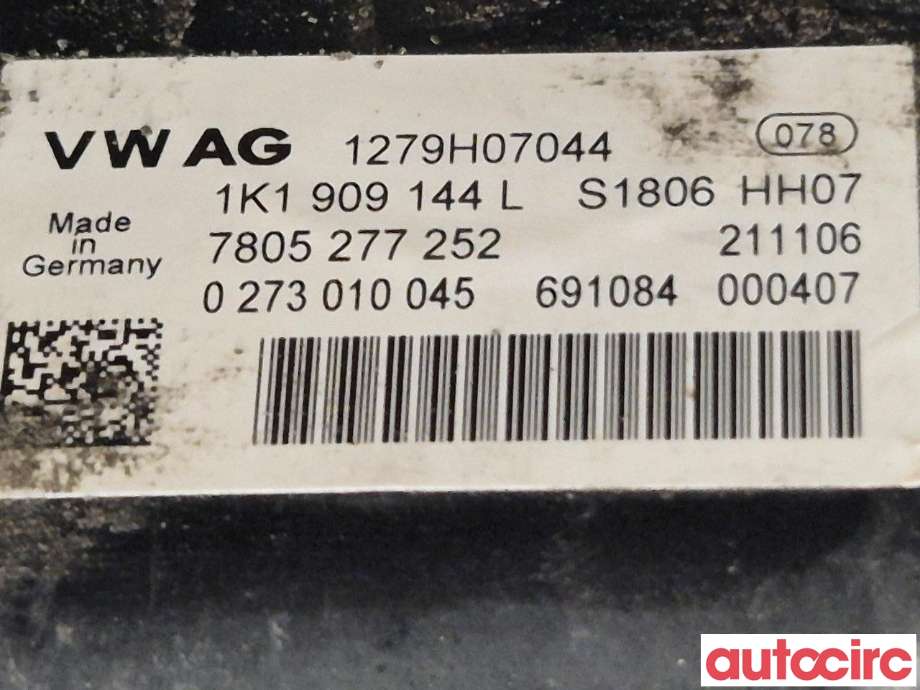 Tannstang elektrisk til VW Passat 2005-2010 (B6) (B6) (VOLKSWAGEN|1K1423055MX||1K1909114L)