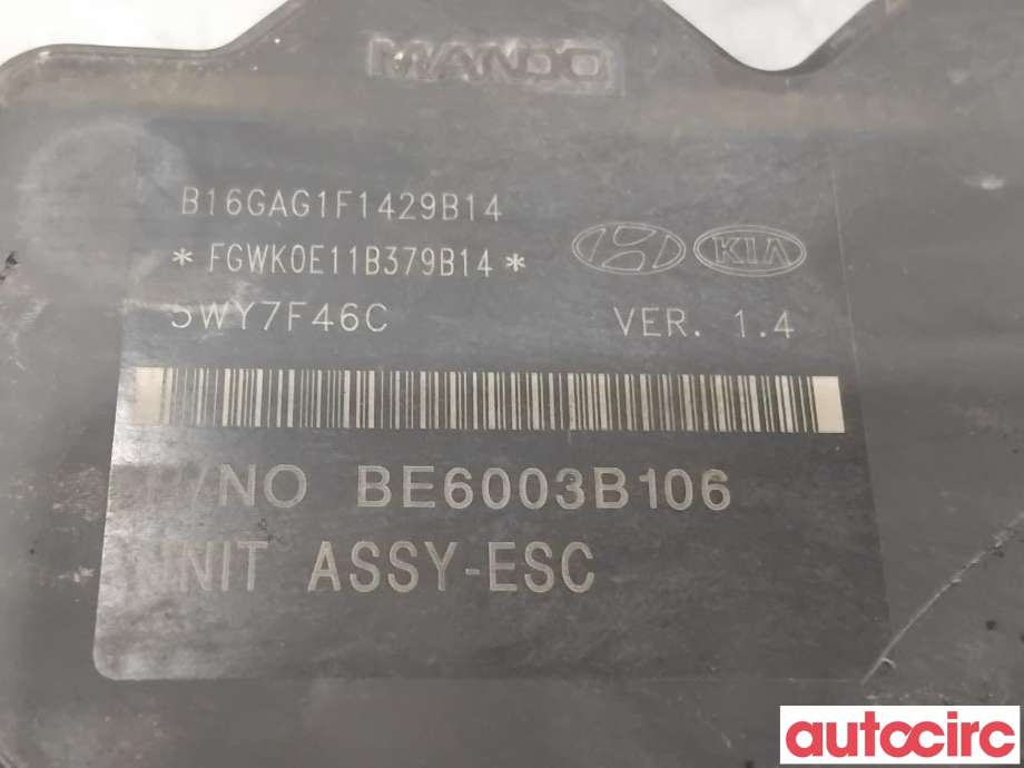 ABS sentral til Hyundai Ix35 2010-2015  (HYUNDAI|589202Y350|BE6003B106|58920-2Y350)