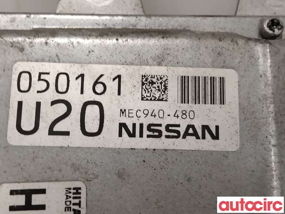 Styreenhet motor til Nissan Qashqai 2010-2014 (Type I, Fase 2)  (NISSAN|237031KH0A|MEC940-480|)