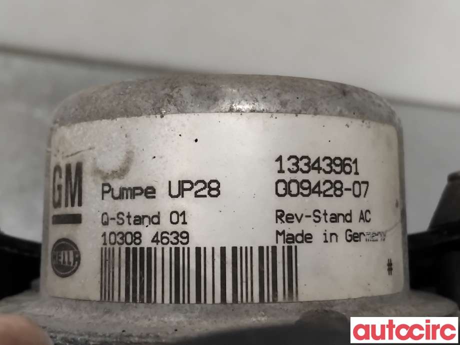 Vakuumpumpe til Opel Astra J 2010-2015  (OPEL|13343961|009428-07|13398752)