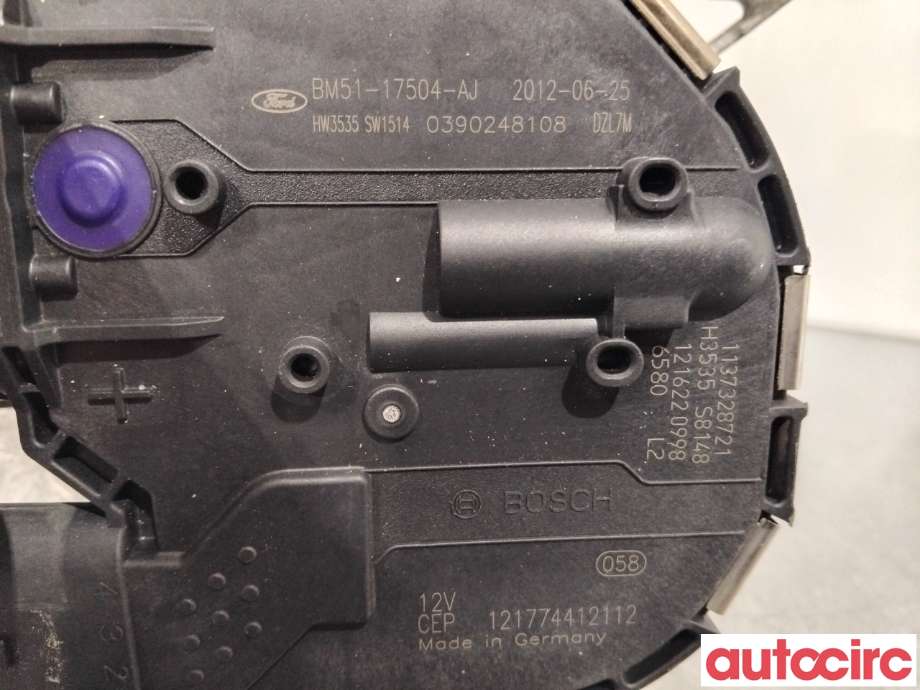 Viskermotor frontrute til Ford Focus 2011-2014 (Type III, Fase 1)  (FORD|2135607||BM51-17504-AJ)