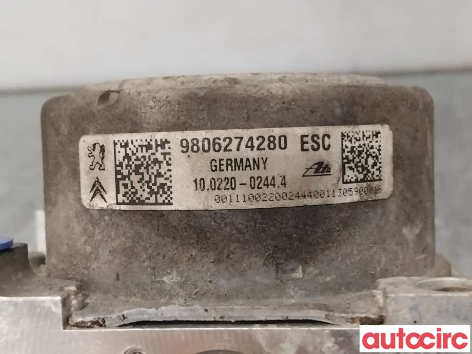 ABS sentral til Peugeot 208 2012-2019 (Type I)  (PEUGEOT|1680934880|285152-46043|9806274280)