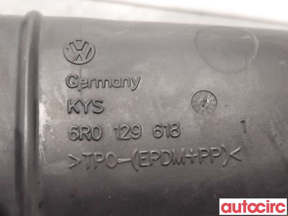 Luftslange innsug til VW Polo 2009-2014 (Type V, Fase 1)  (VOLKSWAGEN|6R0129618|)