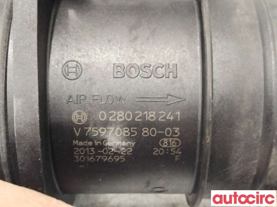 Luftmengde/luftmassemåler til Peugeot 208 2012-2019 (Type I) (PEUGEOT|1920RW|0280218241|V759708580)