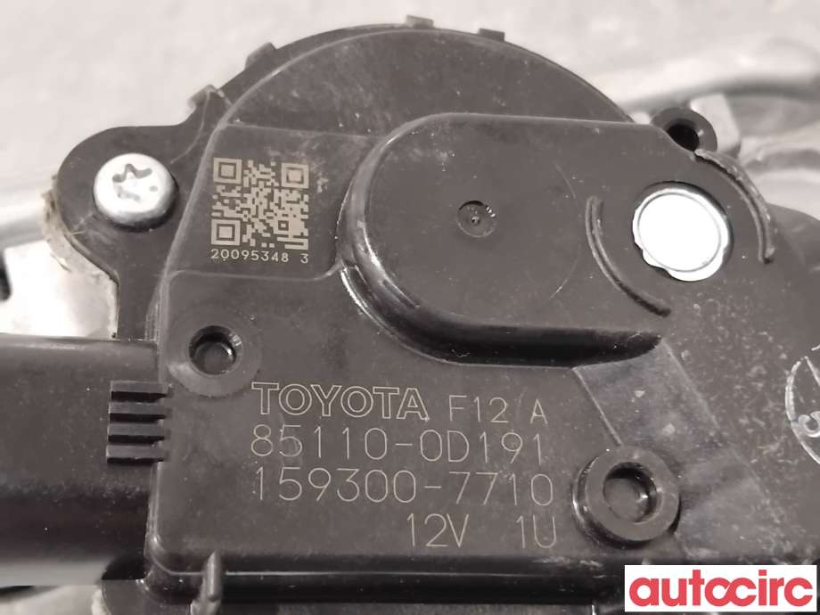 Viskermotor frontrute til Toyota Yaris 2014-2020 (Type III, Fase 2) (TOYOTA|851100D191|159300-7710|85110-0D191)