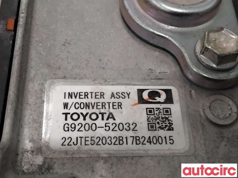 Inverter hybrid til Toyota Yaris 2014-2020 (Type III, Fase 2)  (TOYOTA|G920059046||G9200-52032)