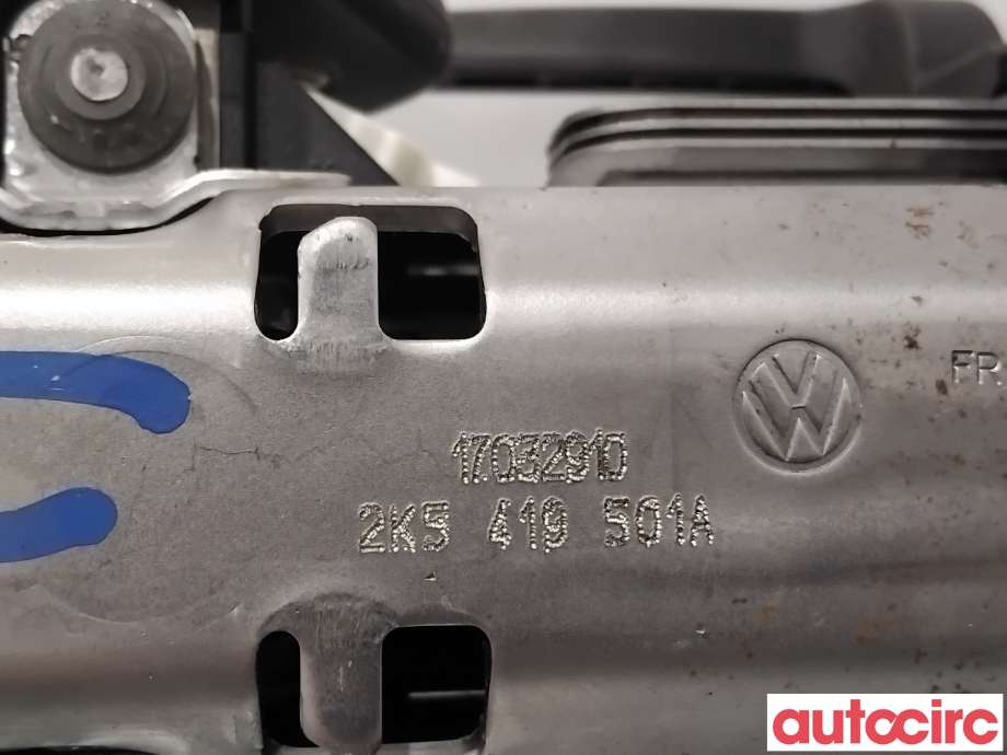 Rattaksel til VW Caddy 2015-2020 (Type III, Fase 3)  (VOLKSWAGEN|2K5419501A|)